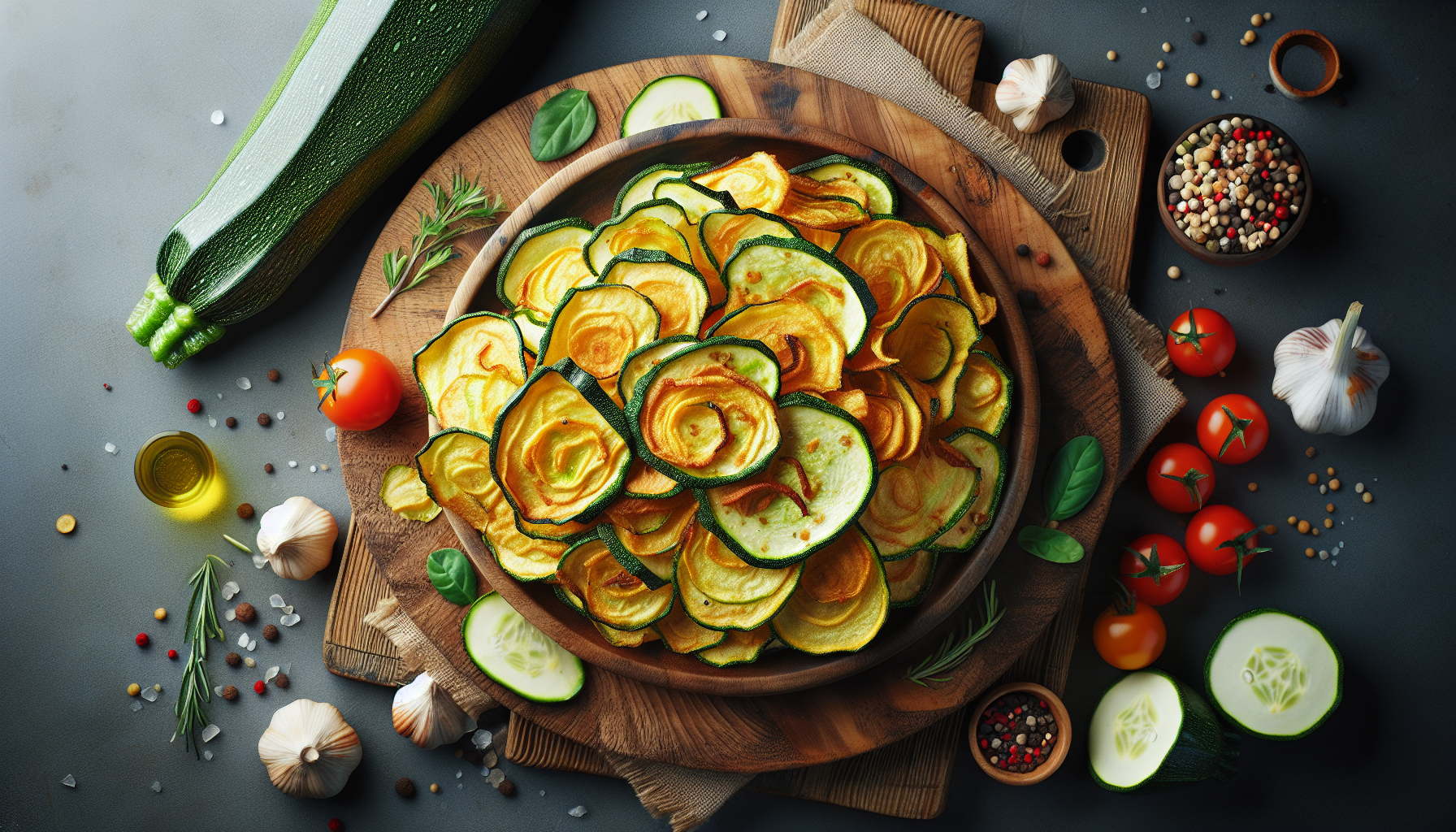 chips di zucchine